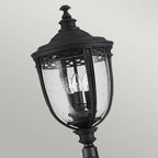 English Bridle Outdoor Large Lamp Post In Black Finish FE-EB5-L-BLK