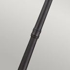 English Bridle Outdoor Large Lamp Post In Black Finish FE-EB5-L-BLK