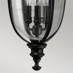 English Bridle Outdoor Large Wall Lantern In Black Finish FE-EB2-L-BLK