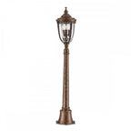 English Bridle Outdoor Medium Bollard Lantern In British Bronze Finish FE-EB4-M-BRB
