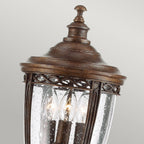 English Bridle Outdoor Medium Bollard Lantern In British Bronze Finish FE-EB4-M-BRB