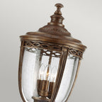 English Bridle Outdoor Large Lamp Post In British Bronze Finish FE-EB5-L-BRB
