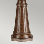 English Bridle Outdoor Large Lamp Post In British Bronze Finish FE-EB5-L-BRB