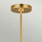 Brianna 9 Light Chandelier In Burnished Brass Finish FE-BRIANNA9-BB