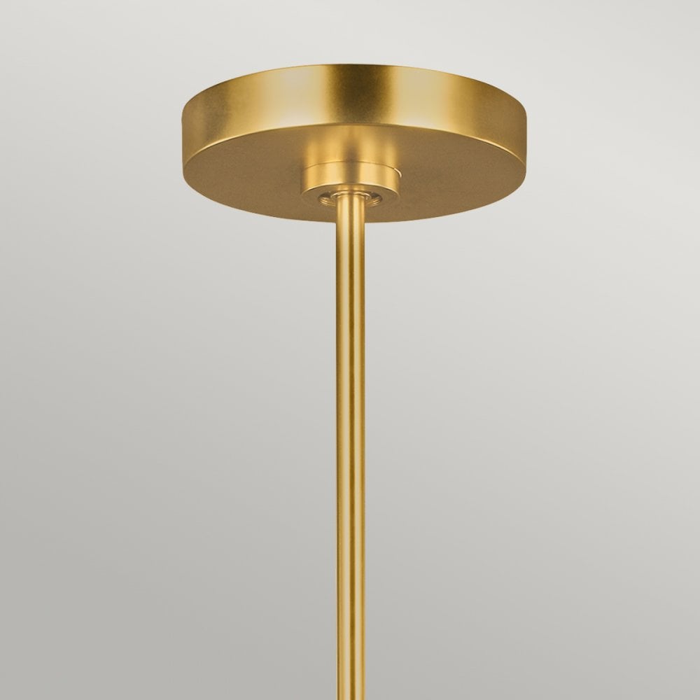Brianna 9 Light Chandelier In Burnished Brass Finish FE-BRIANNA9-BB