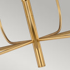 Brianna 9 Light Chandelier In Burnished Brass Finish FE-BRIANNA9-BB