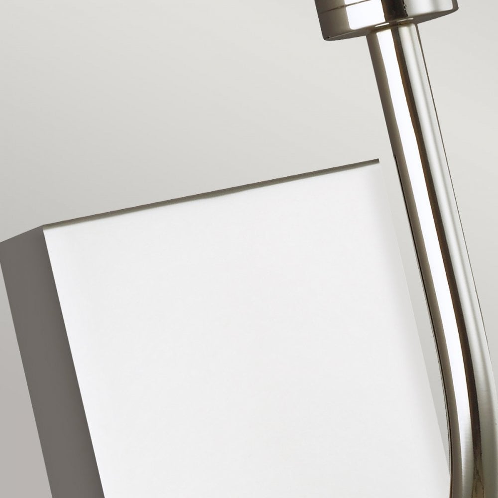 Brianna Elegant Single Wall Light In Polished Nickel Finish With Linen Shade FE-BRIANNA1-PN