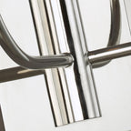 Brianna Elegant Double Wall Light In Polished Nickel Finish With Linen Shades FE-BRIANNA2-PN