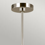 Brianna 9 Light Chandelier In Polished Nickel Finish FE-BRIANNA9-PN