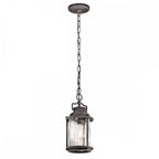 Ashland Bay Outdoor Ceiling Pendant In Weathered Zinc Finish KL-ASHLANDBAY8-S