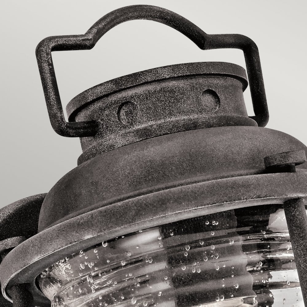 Ashland Bay Small Wall Lantern In Weathered Zinc Finish KL-ASHLANDBAY2-S