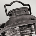 Ashland Bay Small Wall Lantern In Weathered Zinc Finish KL-ASHLANDBAY2-S