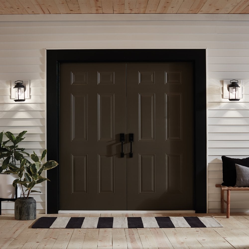 Ashland Bay Small Wall Lantern In Weathered Zinc Finish KL-ASHLANDBAY2-S