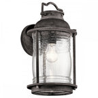 Ashland Bay Large Wall Lantern In Weathered Zinc Finish KL-ASHLANDBAY2-L