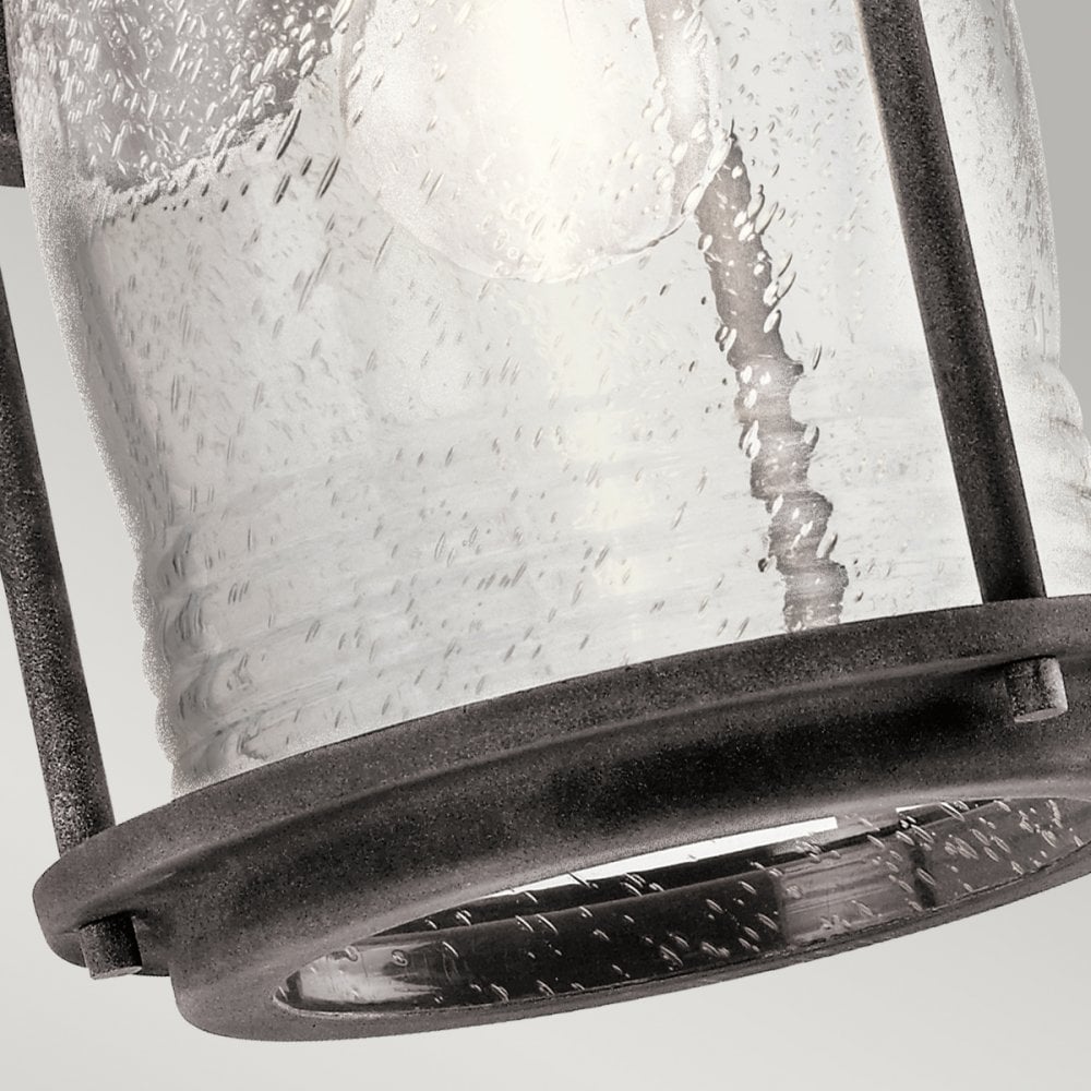 Ashland Bay Medium Wall Lantern In Weathered Zinc Finish KL-ASHLANDBAY2-M
