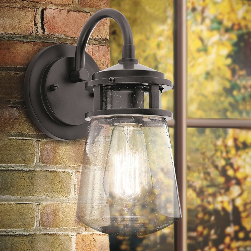 Lyndon Medium Exterior Wall Lantern Bronze KL-LYNDON2-M-AZ