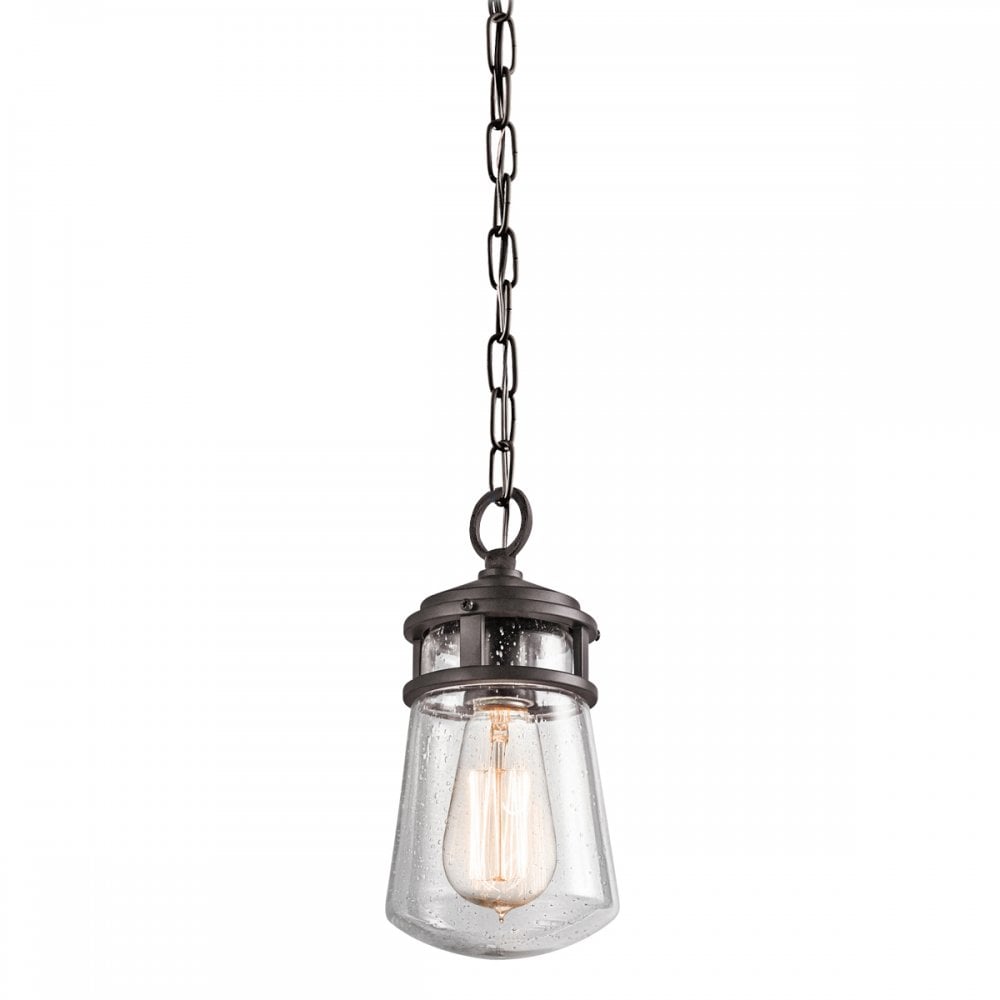 Lyndon Medium Exterior Hanging Lantern Bronze KL-LYNDON8-S-AZ