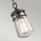 Lyndon Medium Exterior Hanging Lantern Bronze KL-LYNDON8-S-AZ