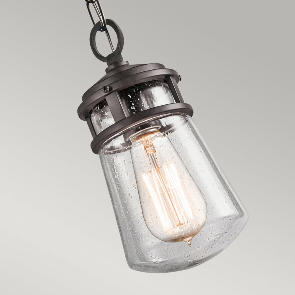 Lyndon Medium Exterior Hanging Lantern Bronze KL-LYNDON8-S-AZ