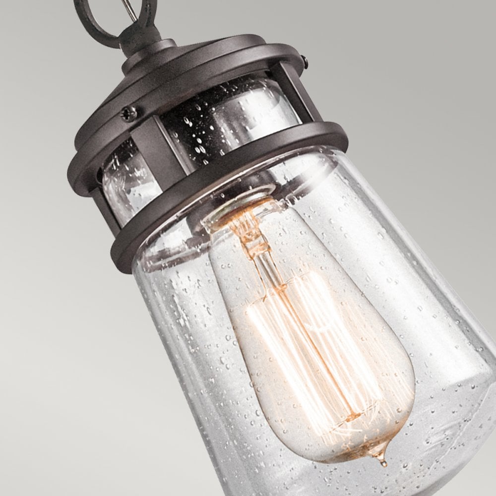 Lyndon Medium Exterior Hanging Lantern Bronze KL-LYNDON8-S-AZ
