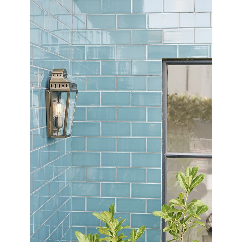 Mansion House Outdoor Lantern, Antique Brass MANSION-HOUSE-BR