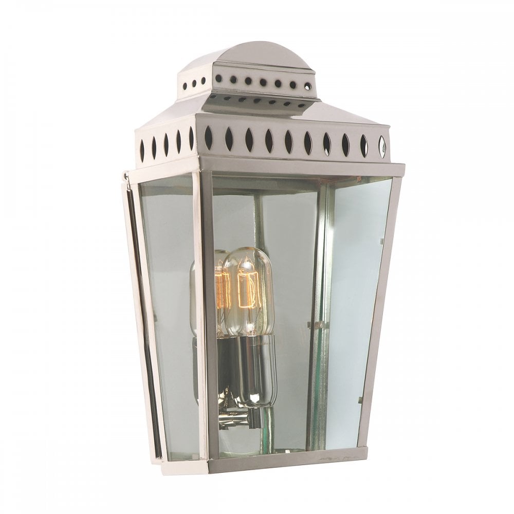 Mansion House Outdoor Polished Nickel Lantern MANSION-HOUSE-PN
