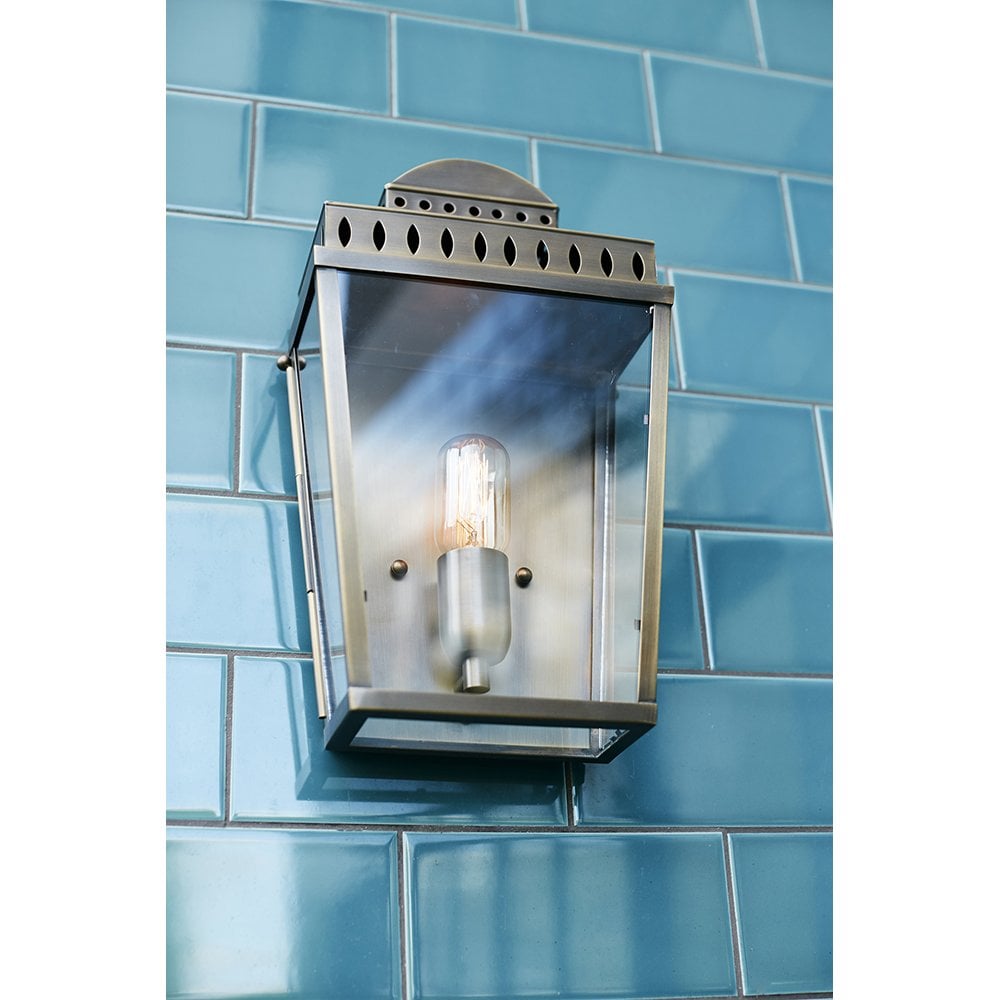 Mansion House Outdoor Polished Nickel Lantern MANSION-HOUSE-PN