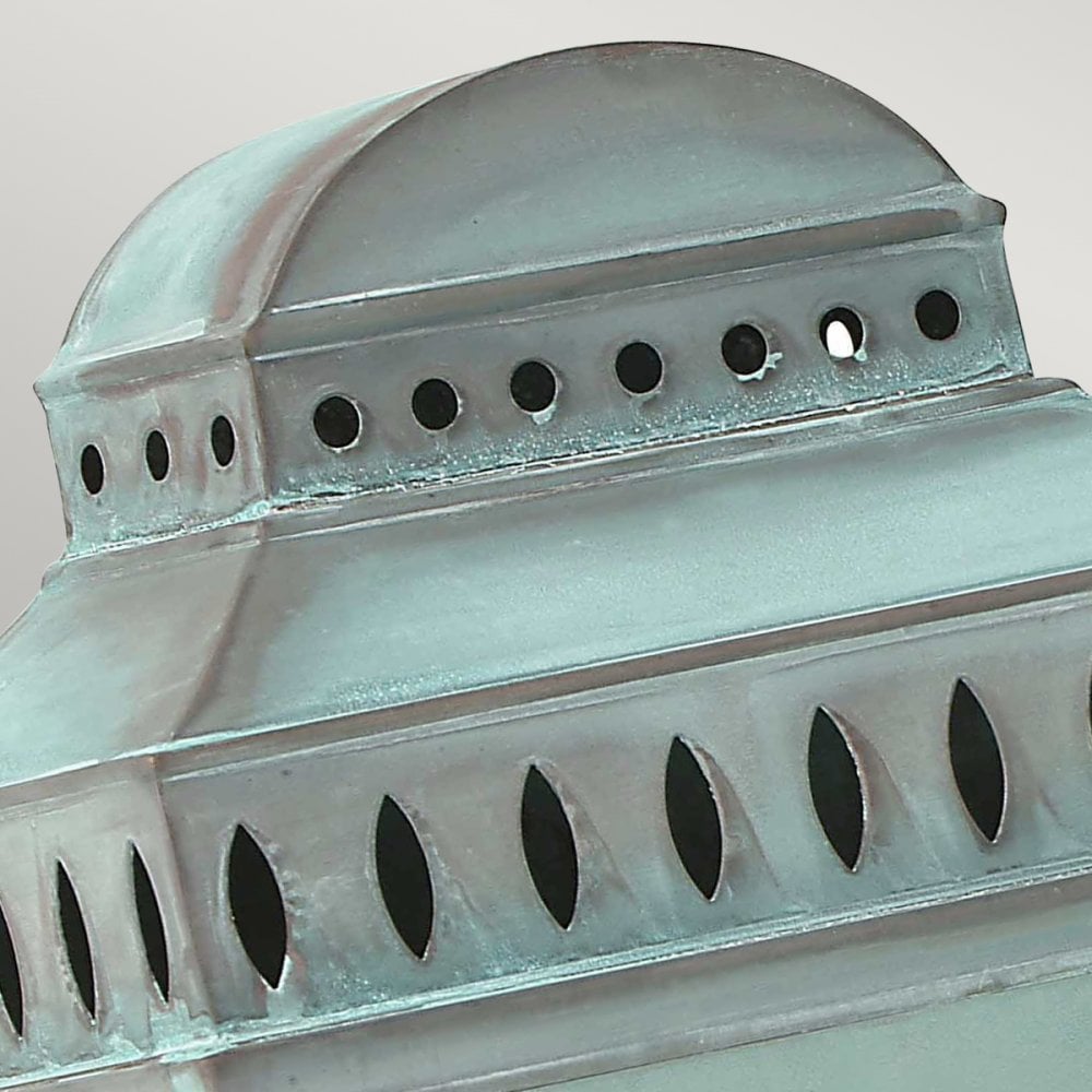 Mansion House Outdoor Verdigris Lantern MANSION-HOUSE-V