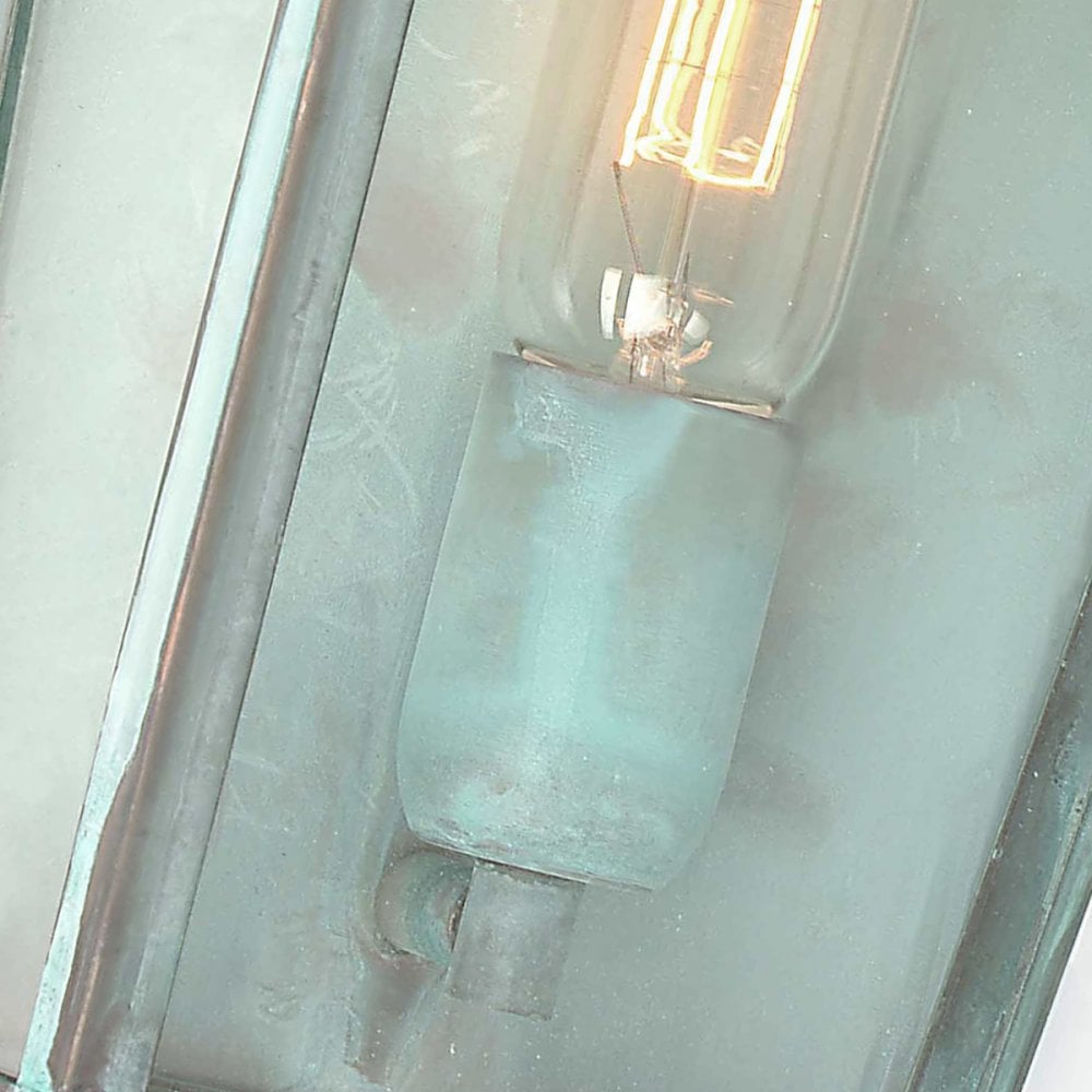 Mansion House Outdoor Verdigris Lantern MANSION-HOUSE-V