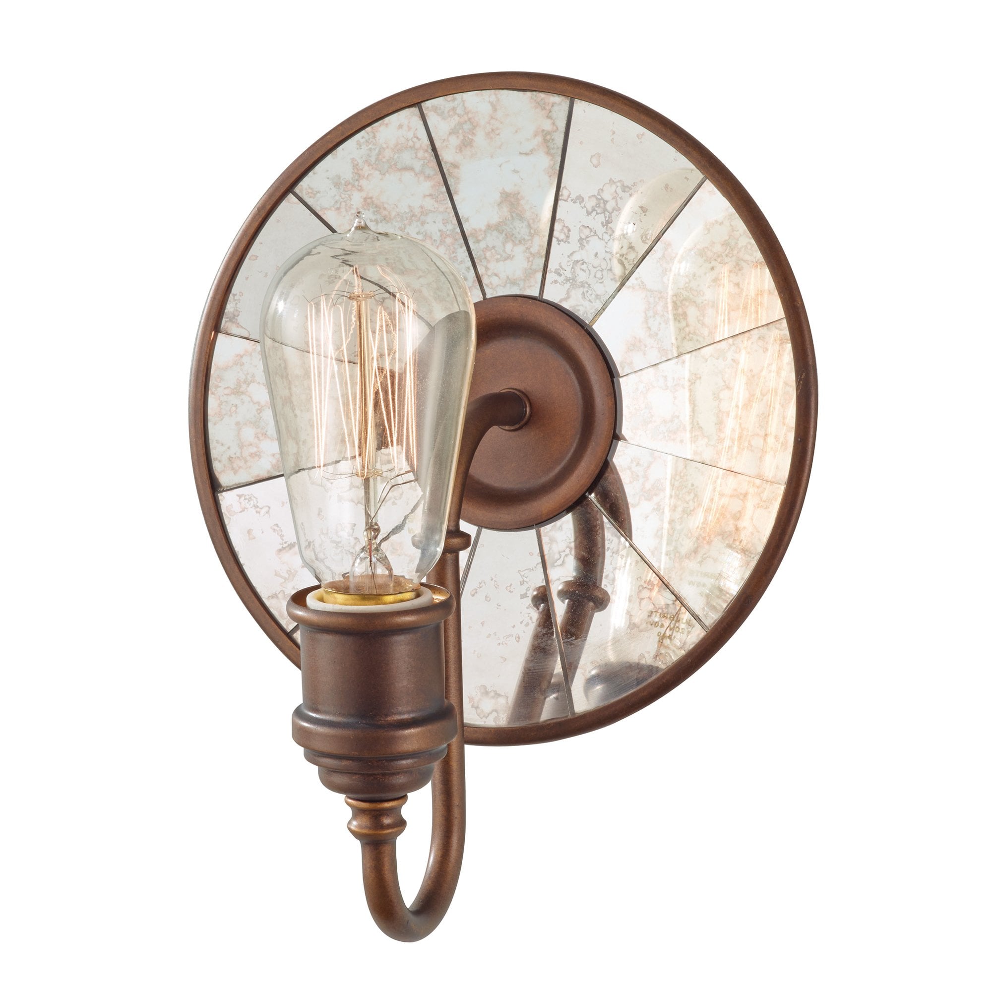 Urban Renewal Industrial Wall Light In Astral Bronze Finish FE-URBANRWL-WB2