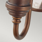 Urban Renewal Industrial Wall Light In Astral Bronze Finish FE-URBANRWL-WB2