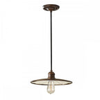Urban Renewal Industrial Mini Ceiling Pendant Light In Astral Bronze Finish FE-URBANRWL-P-E