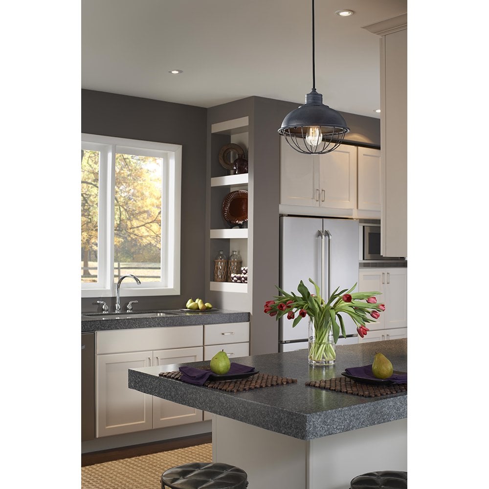 Urban Renewal Industrial Mini Ceiling Pendant In Antique Iron Finish FE-URBANRWL-P-B