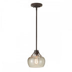 Urban Renewal Industrial Mini Ceiling Pendant In Rustic Iron Finish FE-URBANRWL-P-H