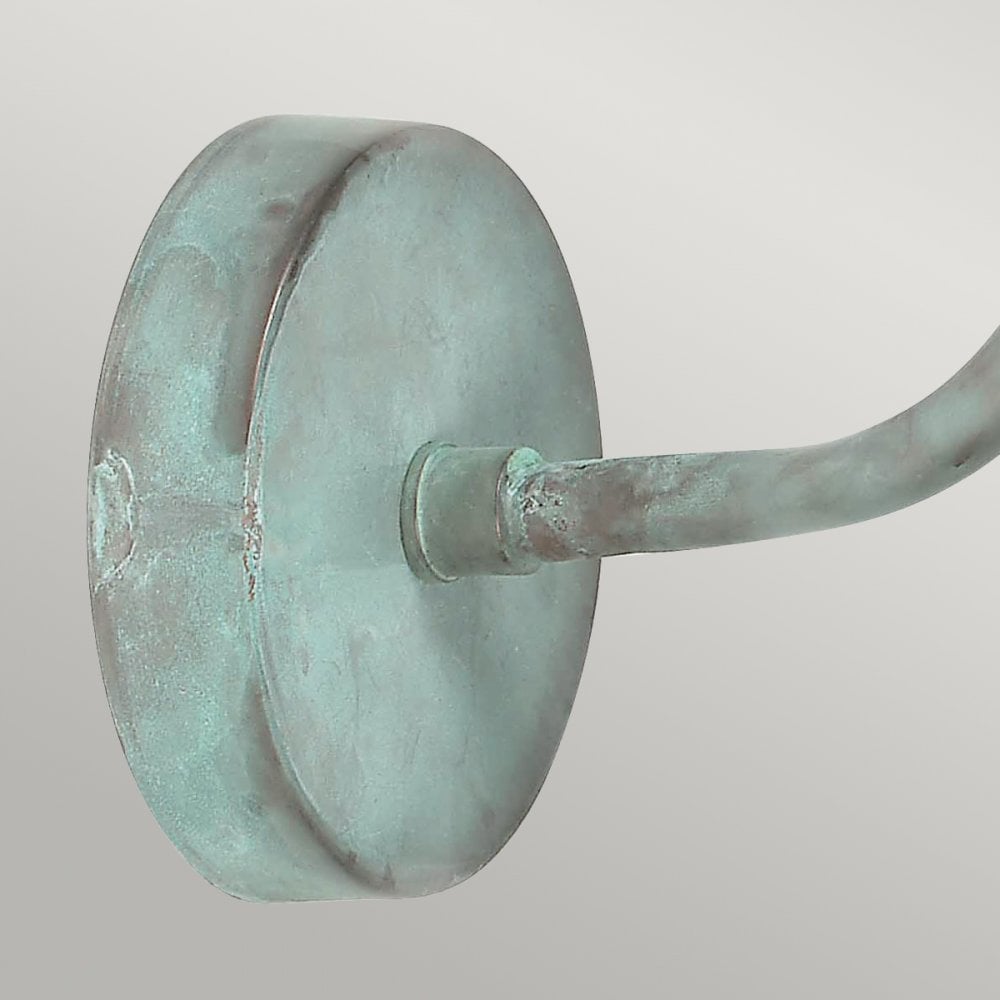 Sheldon Outdoor Wall Light In Verdigris Finish IP44 SHELDON-V