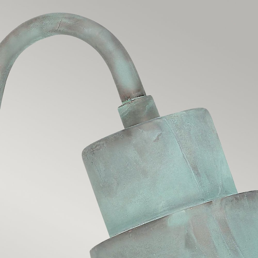 Sheldon Outdoor Wall Light In Verdigris Finish IP44 SHELDON-V