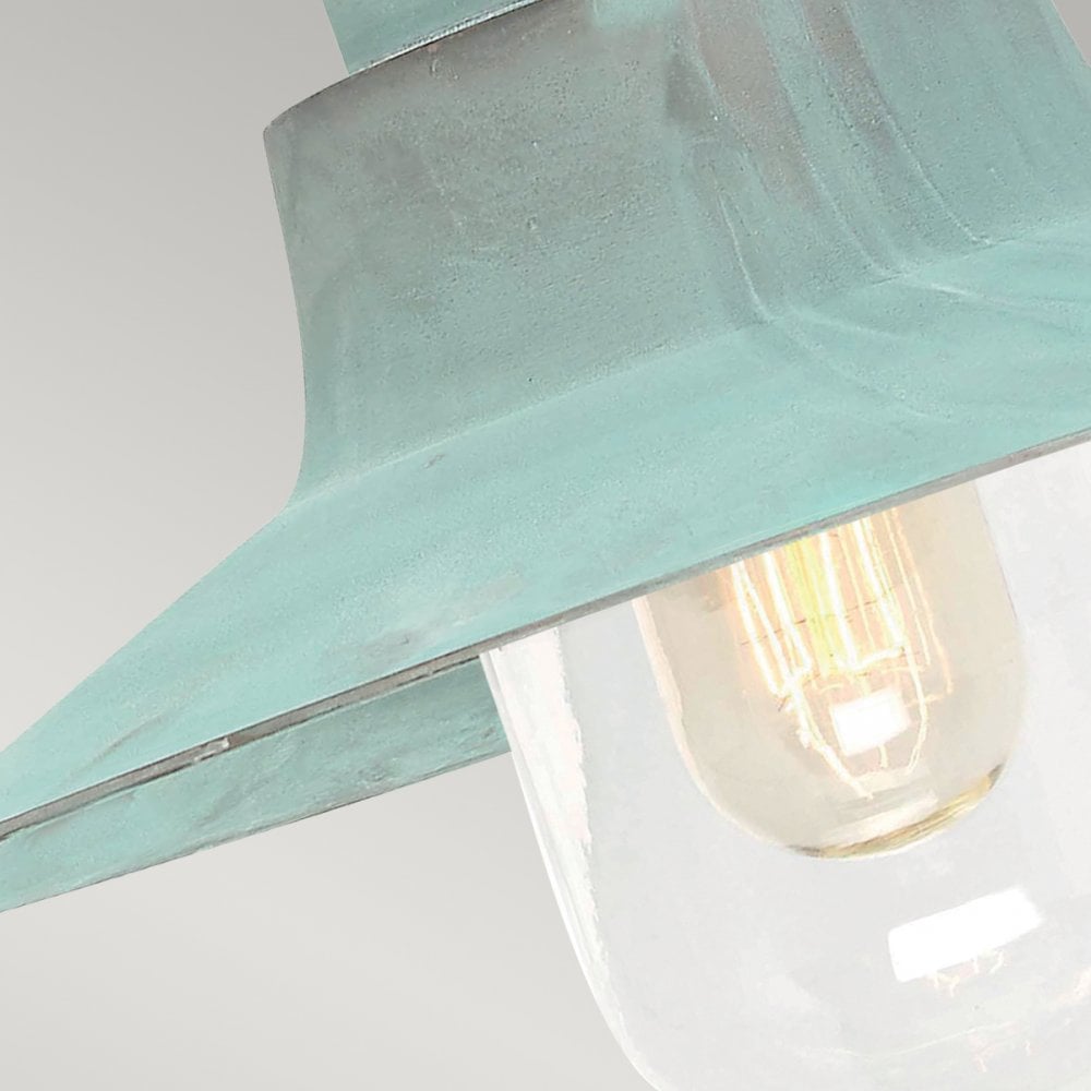 Sheldon Outdoor Wall Light In Verdigris Finish IP44 SHELDON-V