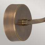 Sheldon Outdoor Wall Light In Aged Brass Finish IP44 SHELDON-BR