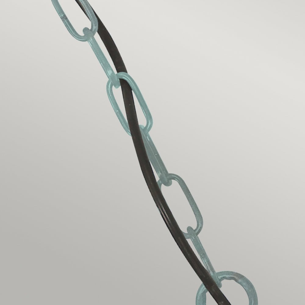 Sheldon Outdoor Ceiling Pendant Light In Verdigris Finish IP44 SHELDON-CH-V