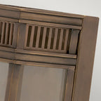 Holborn Outdoor Medium Wall Lantern In Dark Bronze Finish IP44 HL7-M-DB