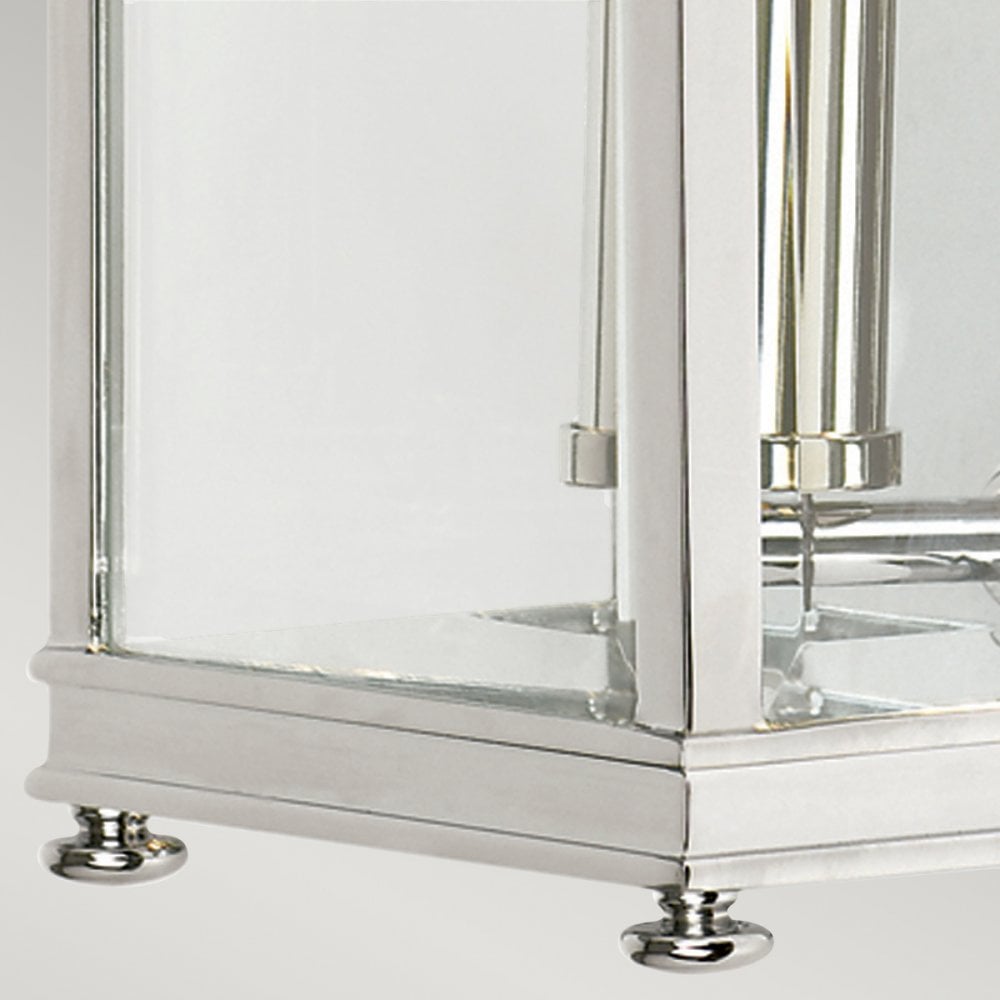 Holborn Outdoor Small Wall Lantern In Polished Chrome Finish IP44 HL7-S-PC