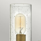 Collier Wall Light In Heritage Brass Finish HK-COLLIER1