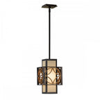 Remy Stylish 1 Light Mini Ceiling Pendant In Heritage Bronze Finish FE-REMY-P-C