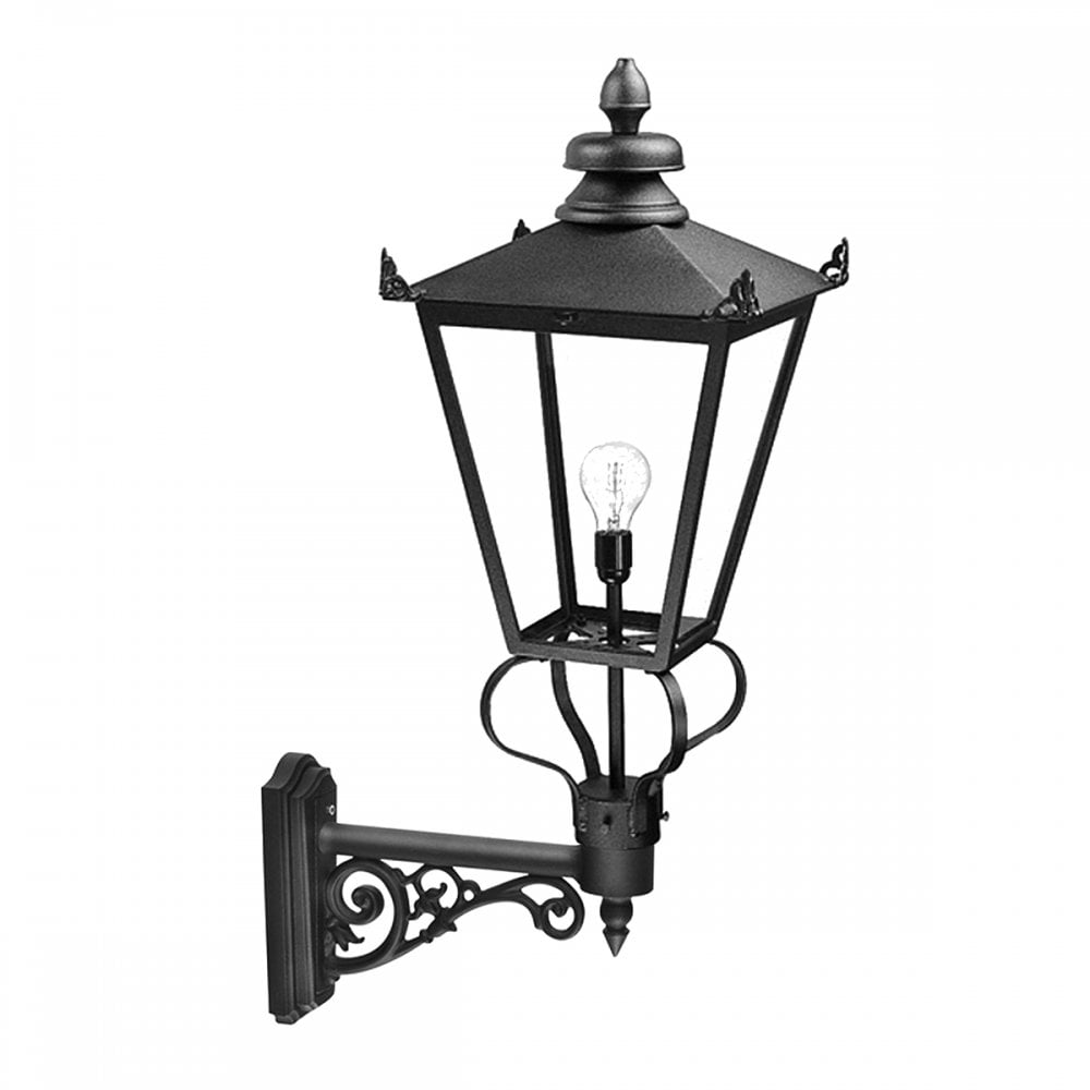 WSLB1-BLK exterior Wilmslow wall lantern, IP23