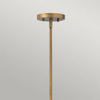 Fulton 4 Light Chandelier Pendant In Bronze Finish HK-FULTON-4P
