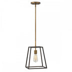 Fulton Ceiling Pendant Light In Bronze Finish HK-FULTON-P