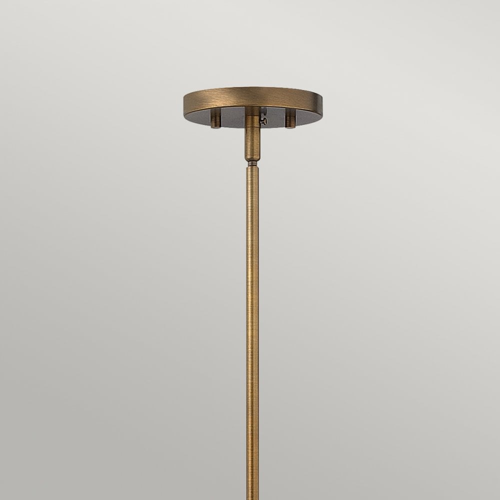 Fulton Ceiling Pendant Light In Bronze Finish HK-FULTON-P