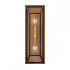 Fulton 2 Light Wall Fitting In Bronze Finish HK-FULTON2