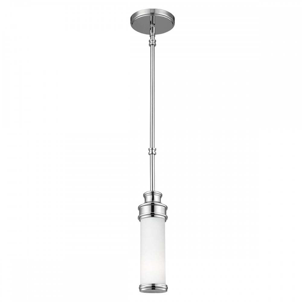 Payne Modern LED Mini Pendant Light In Polished Chrome FE-PAYNE-MPBATH