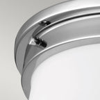 Payne 2 Light Polished Nickel Bathroom Flush Light FE-PAYNE-F-BATH